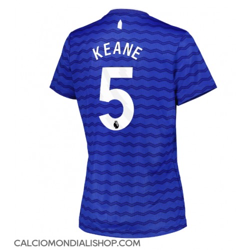 Maglie da calcio Everton Michael Keane #5 Prima Maglia Femminile 2025-26 Manica Corta